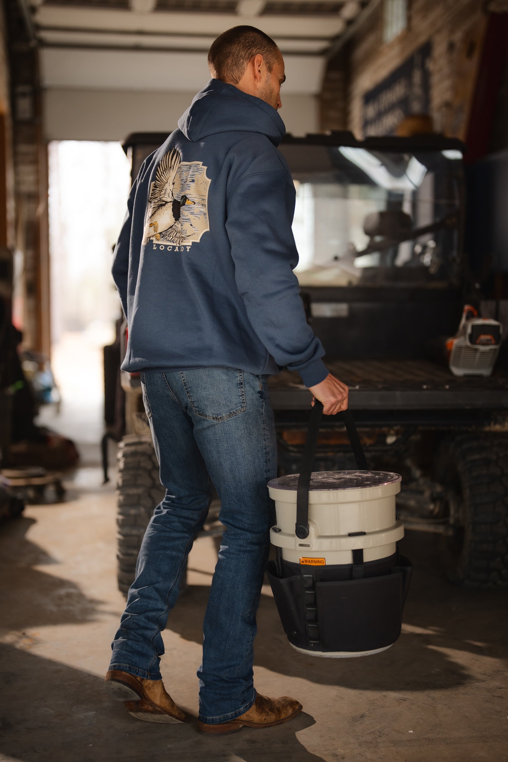 Brushwood Hoodie Greenhead Flight | Local Boy