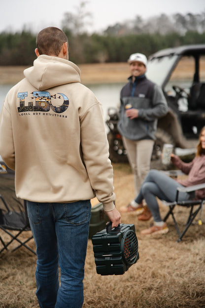 Brushwood Hoodie LBO Marsh Scene | Local Boy