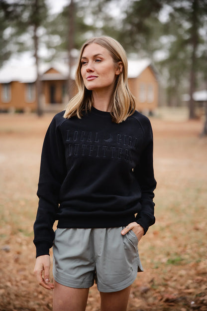LG Moon Cotton Crewneck | Local Girl