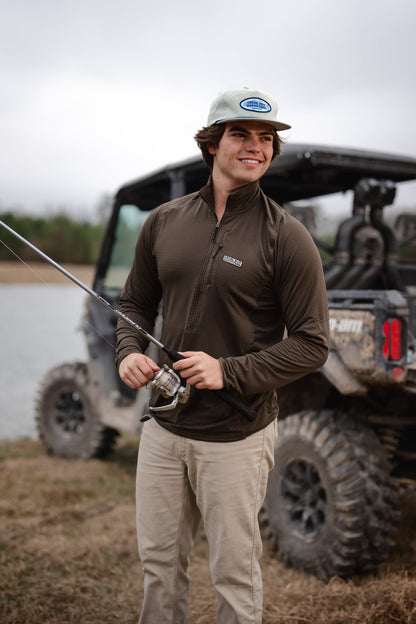 Waffle Half Zip | Local Boy