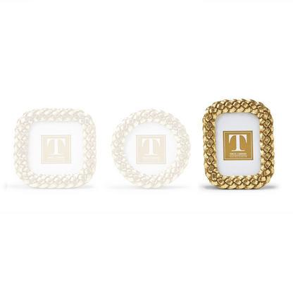 Braided Pattern Photo Frame