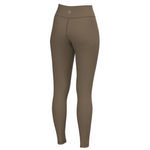 Brown leggings on a white background
