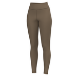 Brown leggings on a white background