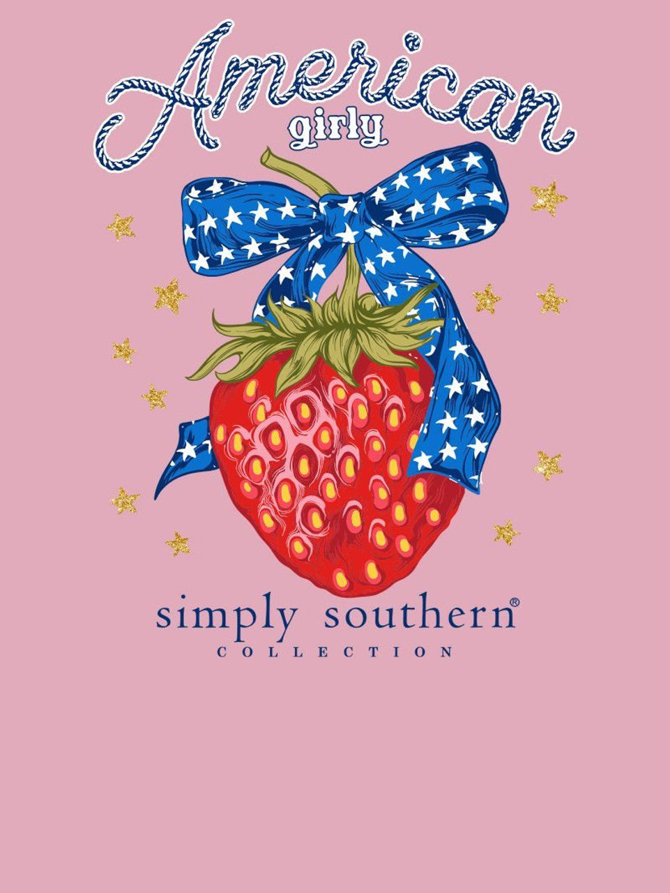 Simply Southern American Girly T-Shirt