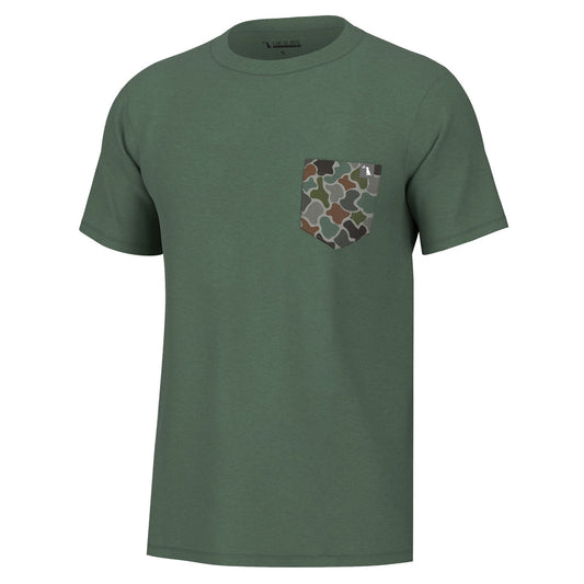 S/S Heather Blend Crew