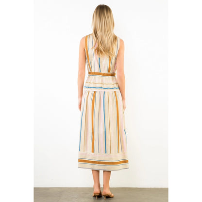 Sandbar Stripe Midi Dress