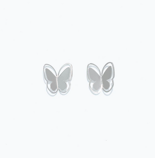 Silver Butterflies | Cuties Hypoallergenic Earrings