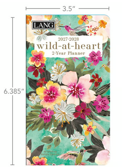 Wild at Heart 2027-2028 Two-Year Pocket Planner
