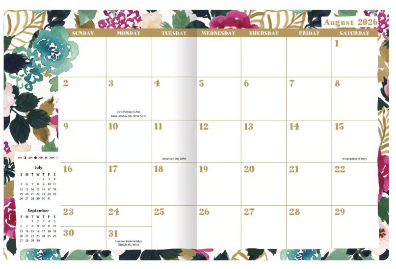 Grow Wild 2027 Monthly Planner