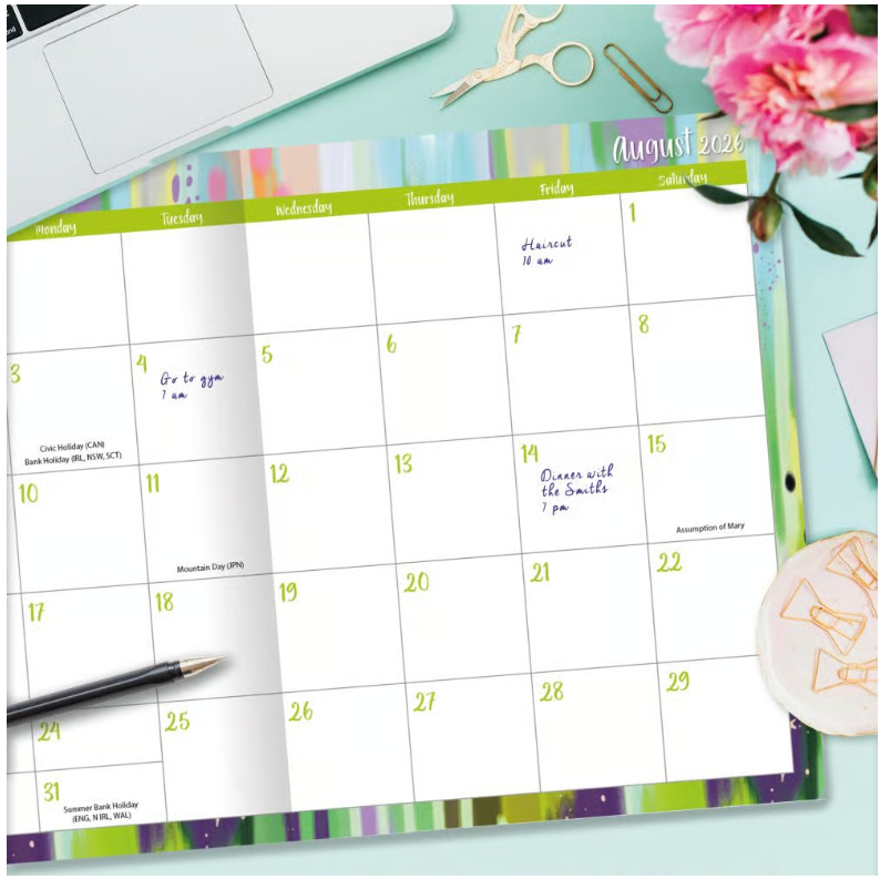 Ettavee 2027 Monthly Planner