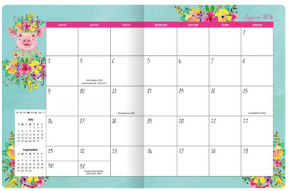 Wild Whimsy 2027 Monthly Planner