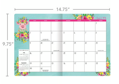Wild Whimsy 2027 Monthly Planner