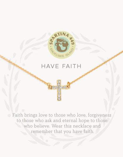 Sea La Vie Have Faith Necklace