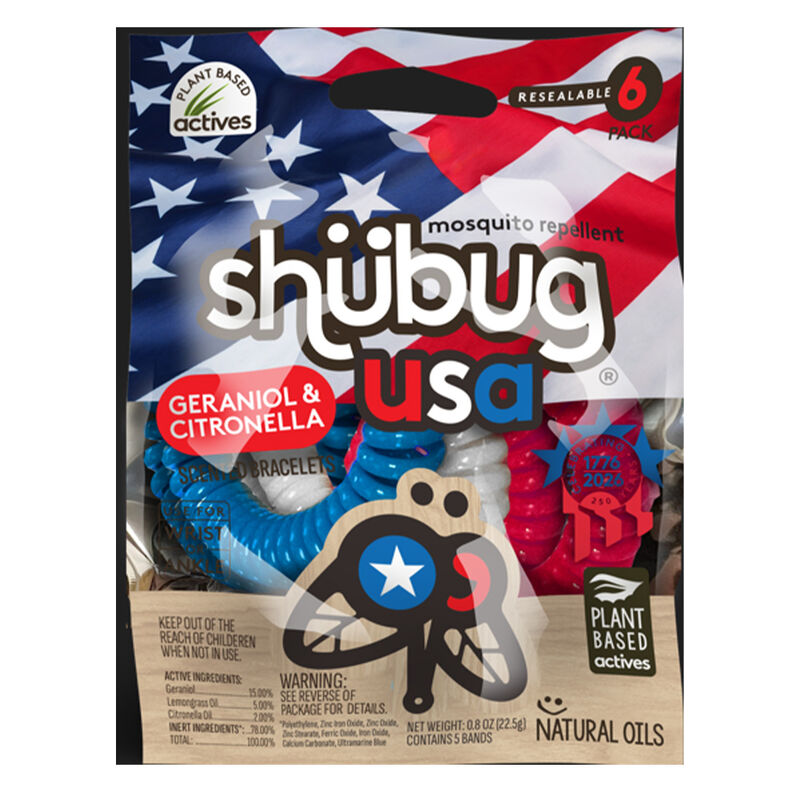 ShuBug USA Citronella Coil Bracelets – Set of 6