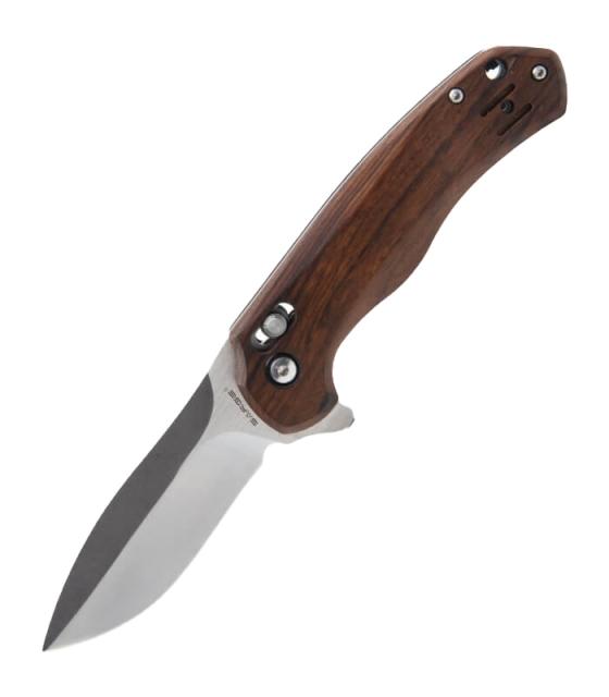 Odyssey Wood Slide Lock Folder Knife