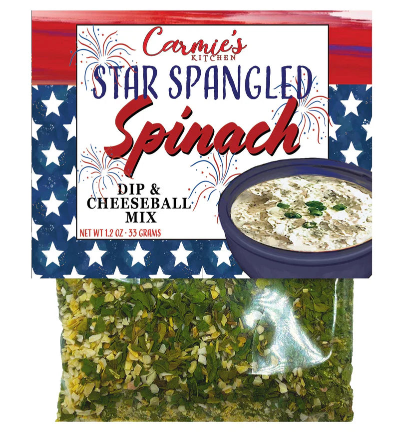 Carmie's Kitchen - Star Spangled Spinach Dip Mix - Americana Collection