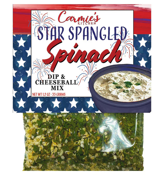 Carmie's Kitchen - Star Spangled Spinach Dip Mix - Americana Collection