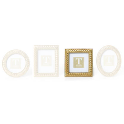 Laurel Wreath Gold Photo Frames