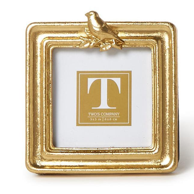 Gold Bird Photo Frame
