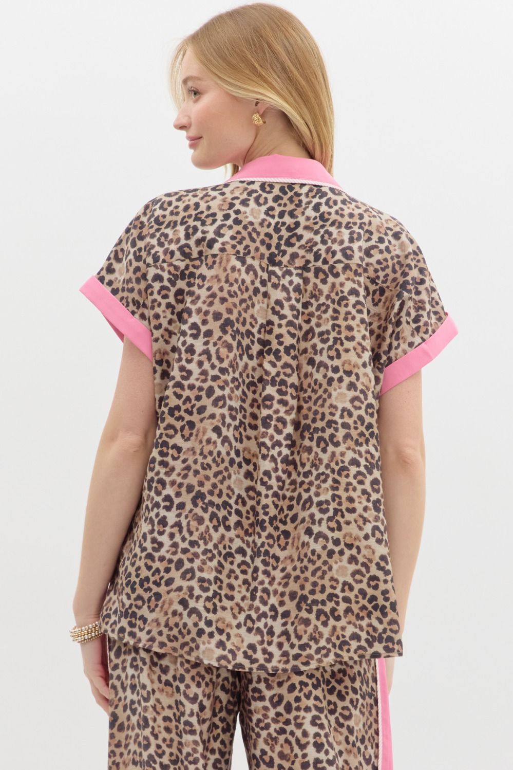 Loving In Leopard Top