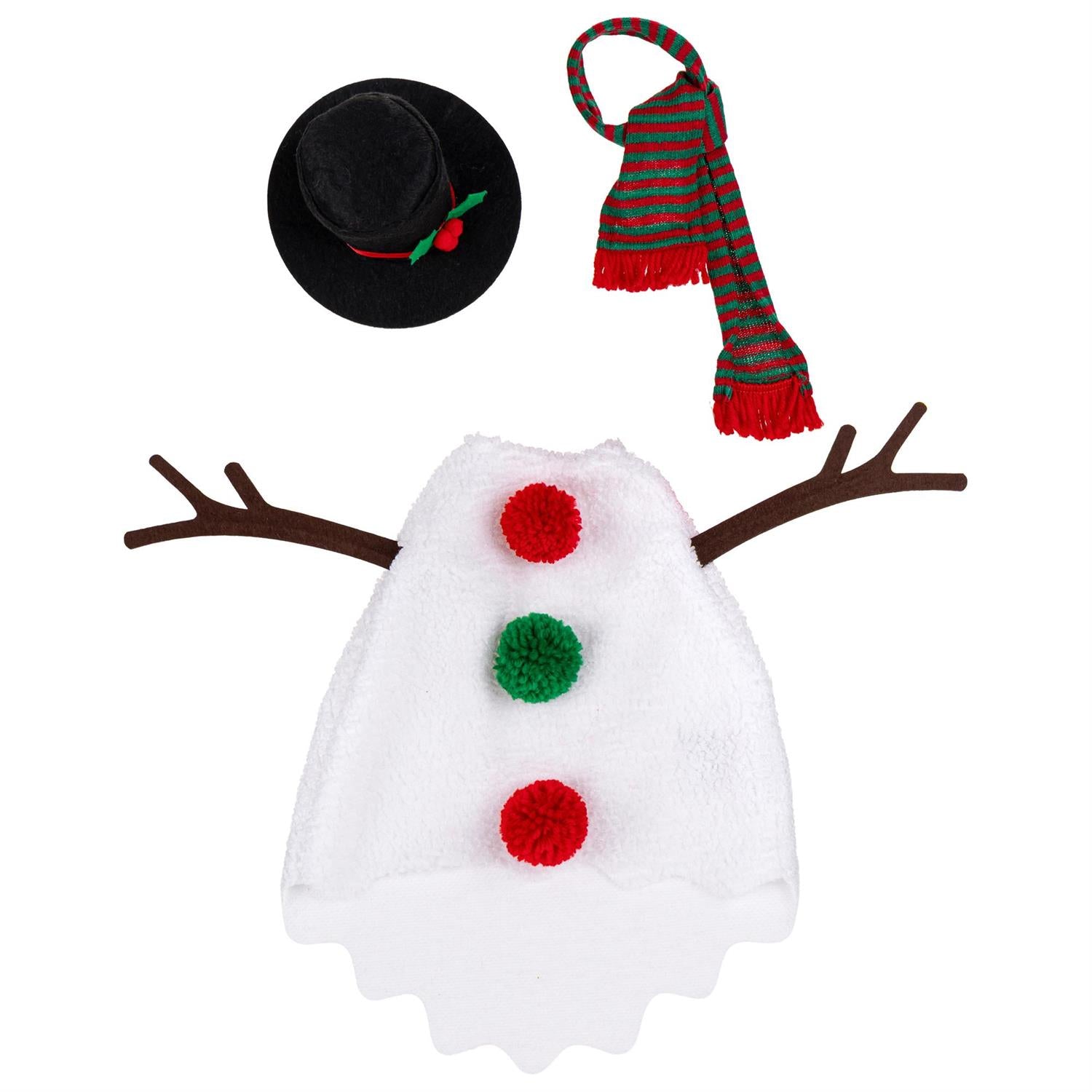 Giddy the Goose Snowman Outfit by Evergreen featuring a festive snowman design with classic winter details for Christmas and winter porch décor.