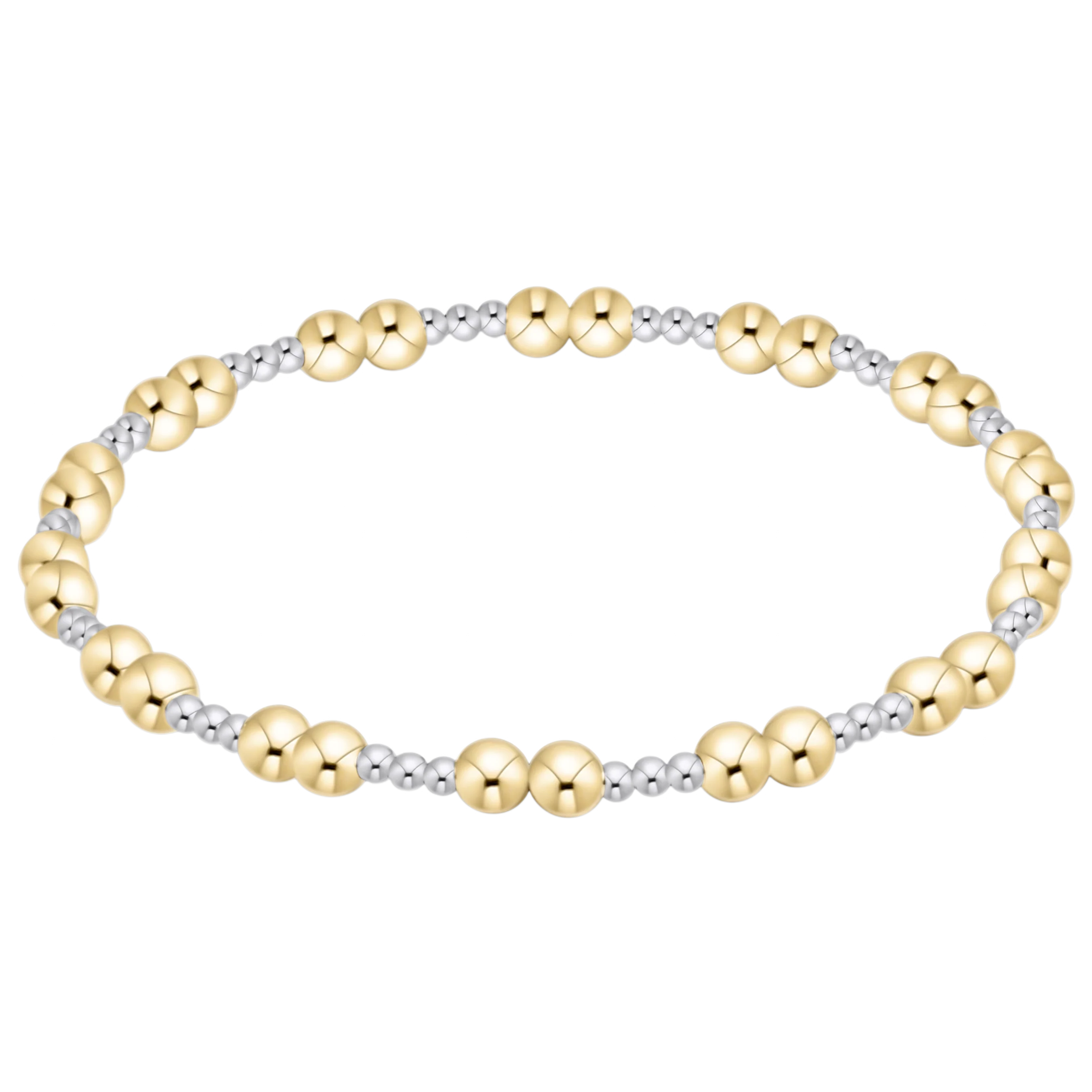 Together Mixed Metal 4mm Bracelet | enewton