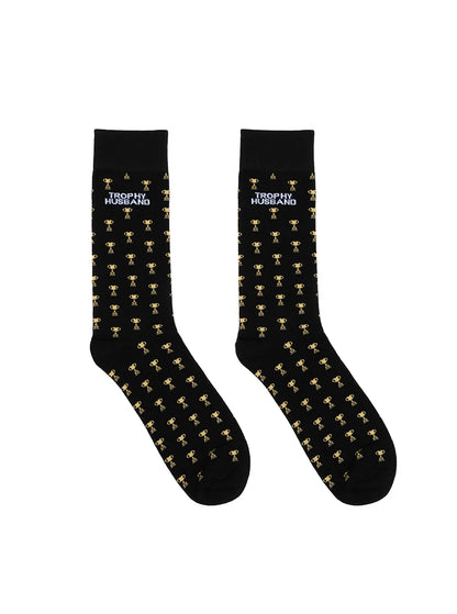 Trophy Husband Bamboo Crew Socks