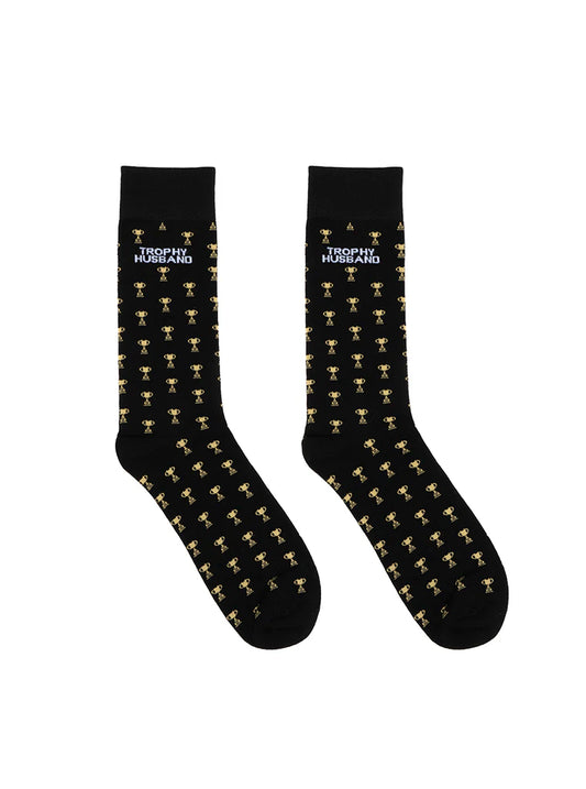 Trophy Husband Bamboo Crew Socks