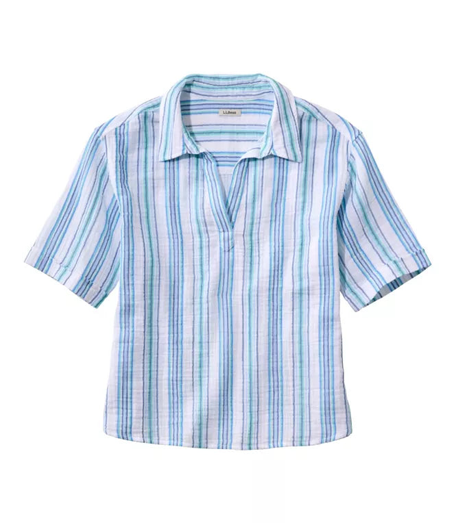 Women's Cloud Gauze Polo Shirt