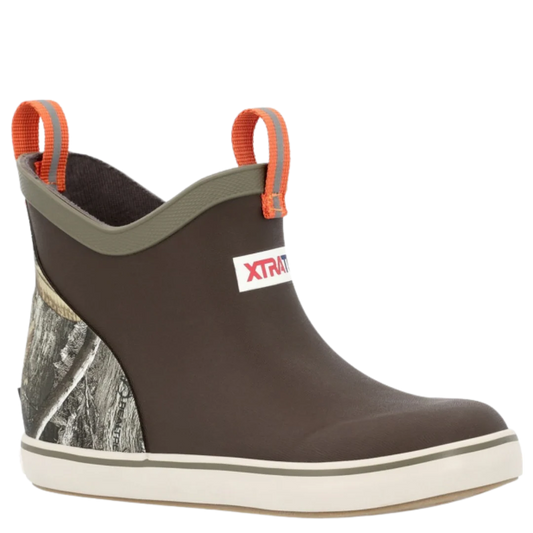 Kids Realtree Edge 4" Outdoors Ankle Deck Boots