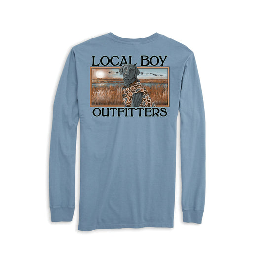 Youth Marsh Dog LS Tee | Local Boy