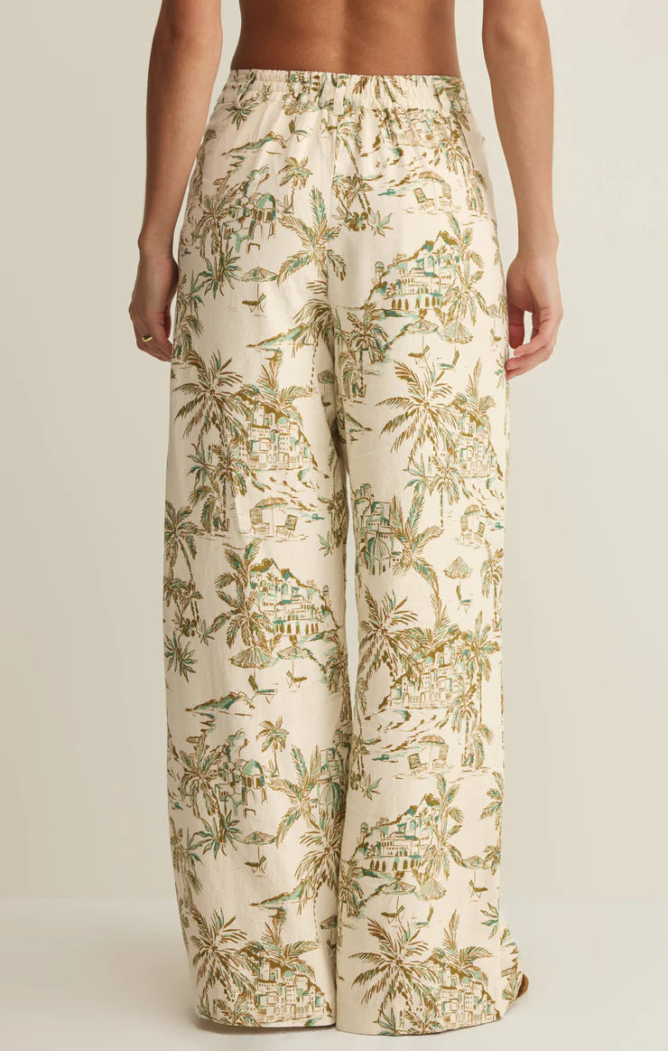Overlook Tiki Tide Linen Pant