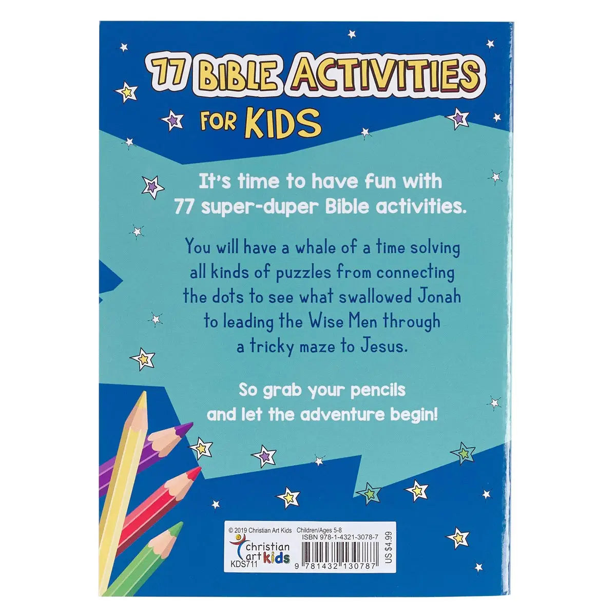 77 Bible Activities Softcover Kid Book