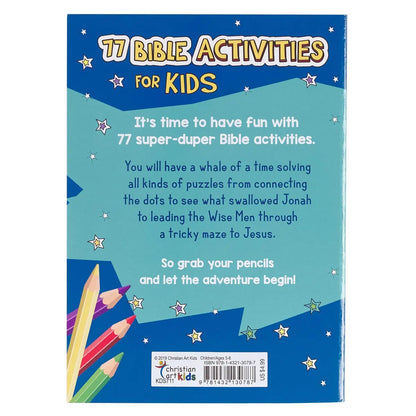 77 Bible Activities Softcover Kid Book