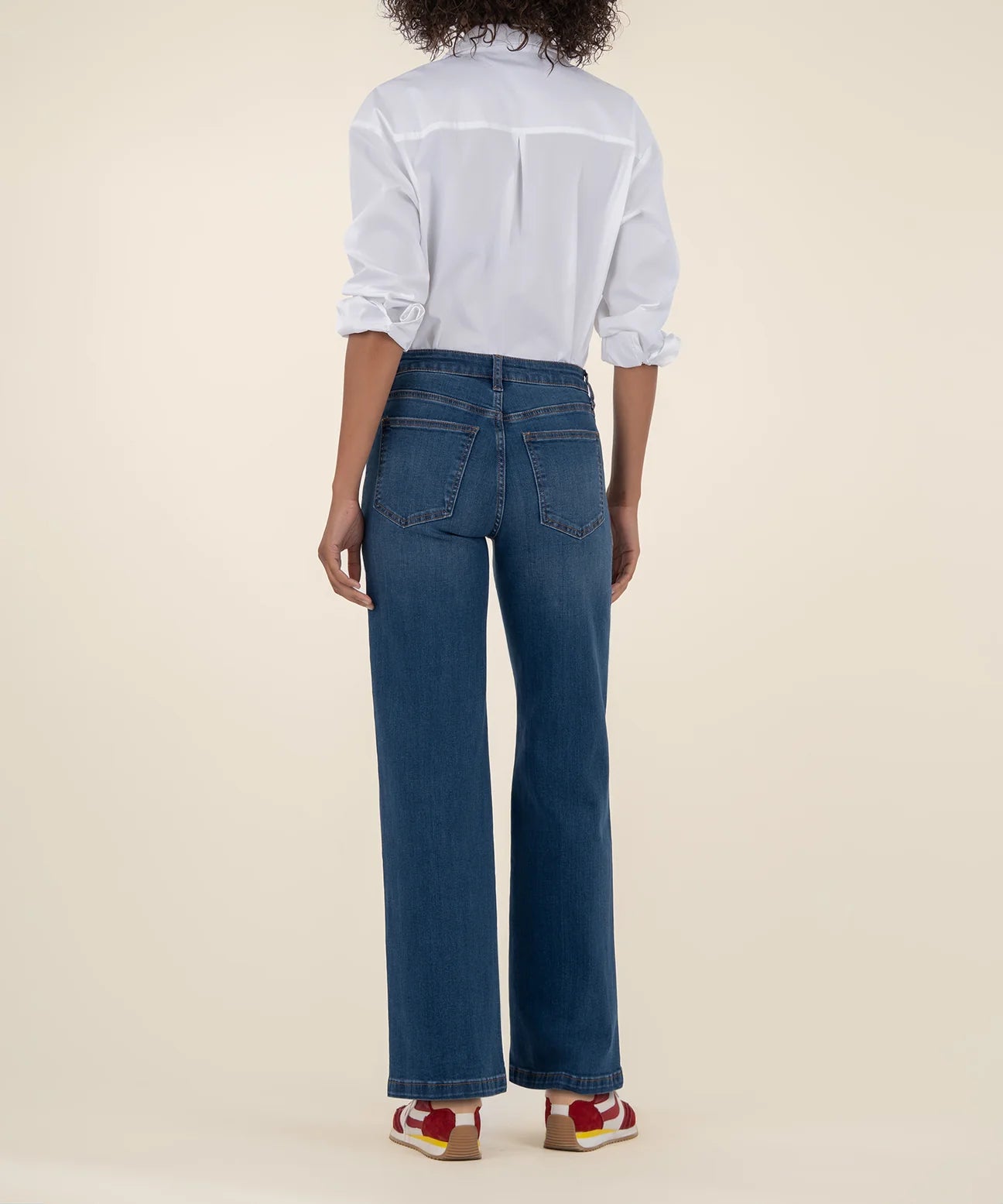 High Rise Wide Leg Jeans