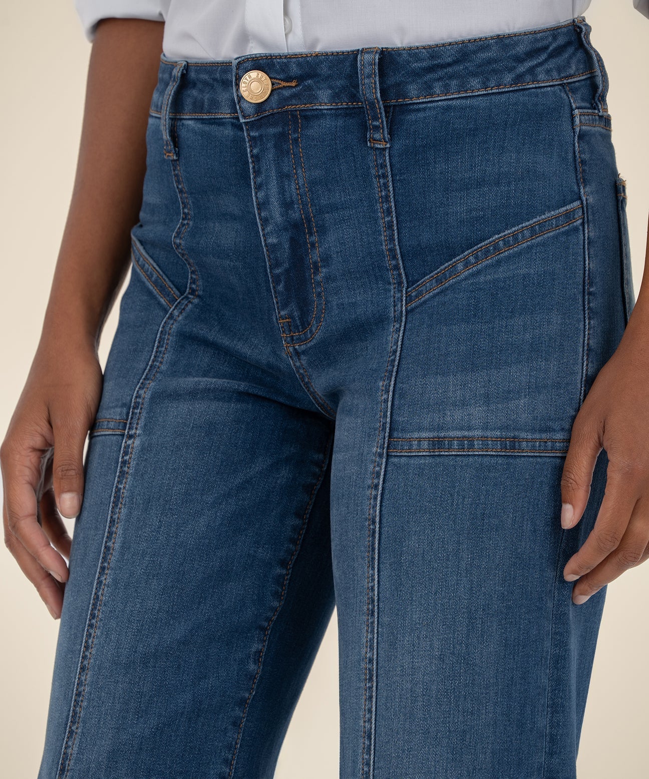 High Rise Wide Leg Jeans