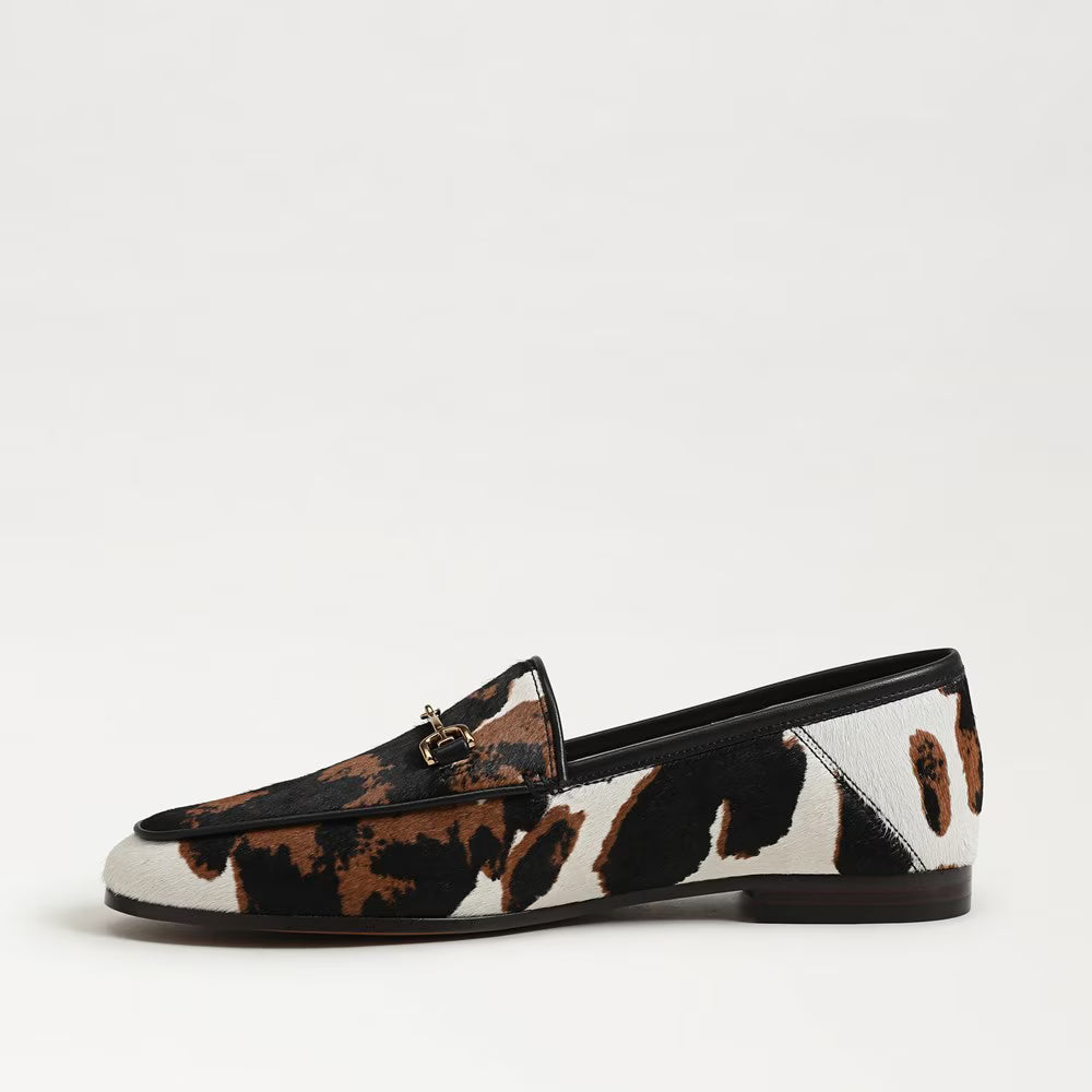 Loraine Bit Loafer | Cow Print Calf Hair