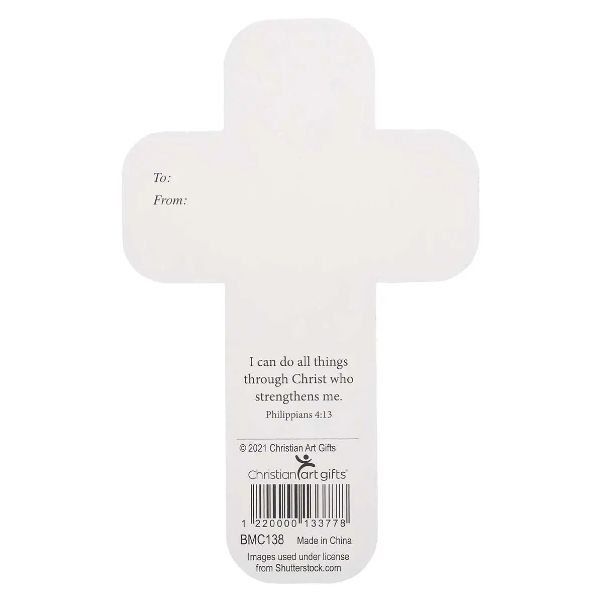 Cross Bookmark Set of 12