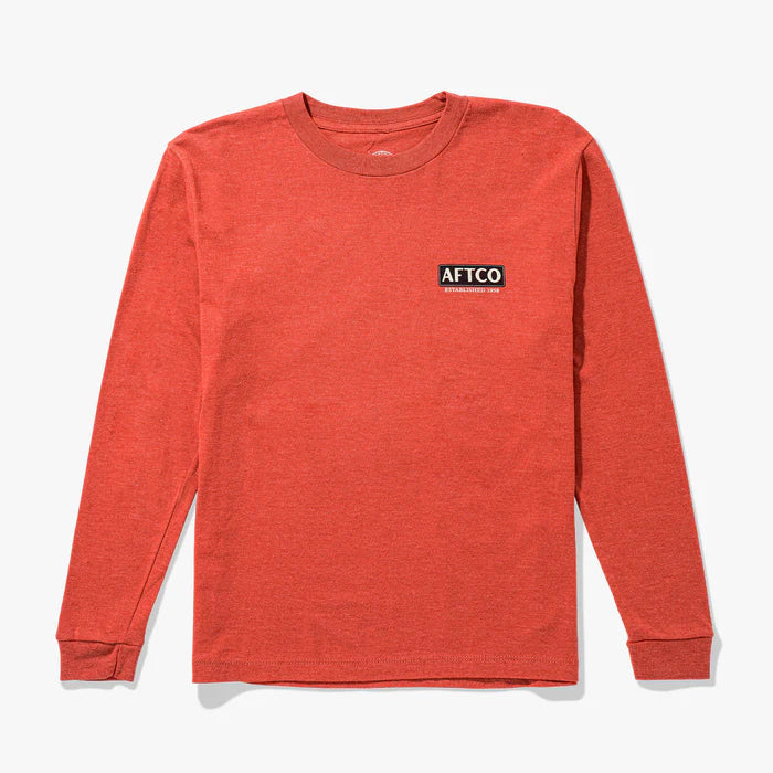 On The Road Long Sleeve Tee | Youth | Aftco