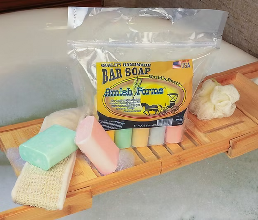 Amish Soap | 5 Bar Bag Random Colors