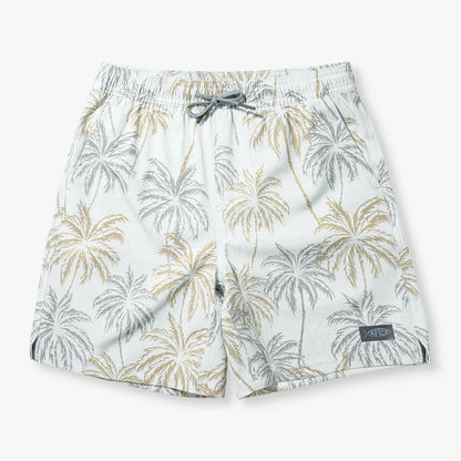 Aqua Glass Strike Swim Printed Shorts | Youth | Aftco