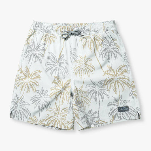 Aqua Glass Strike Swim Printed Shorts | Youth | Aftco