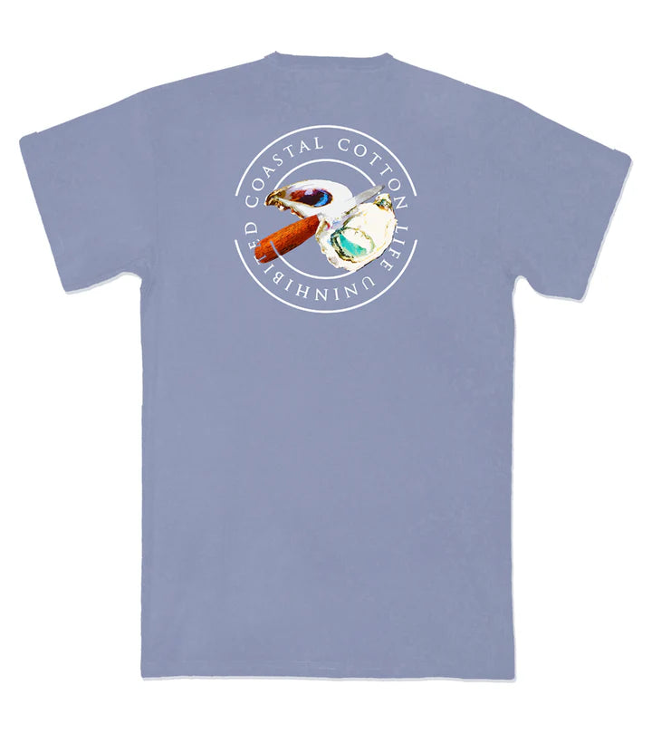 Oyster Short Sleeve Tee | Coastal Cotton