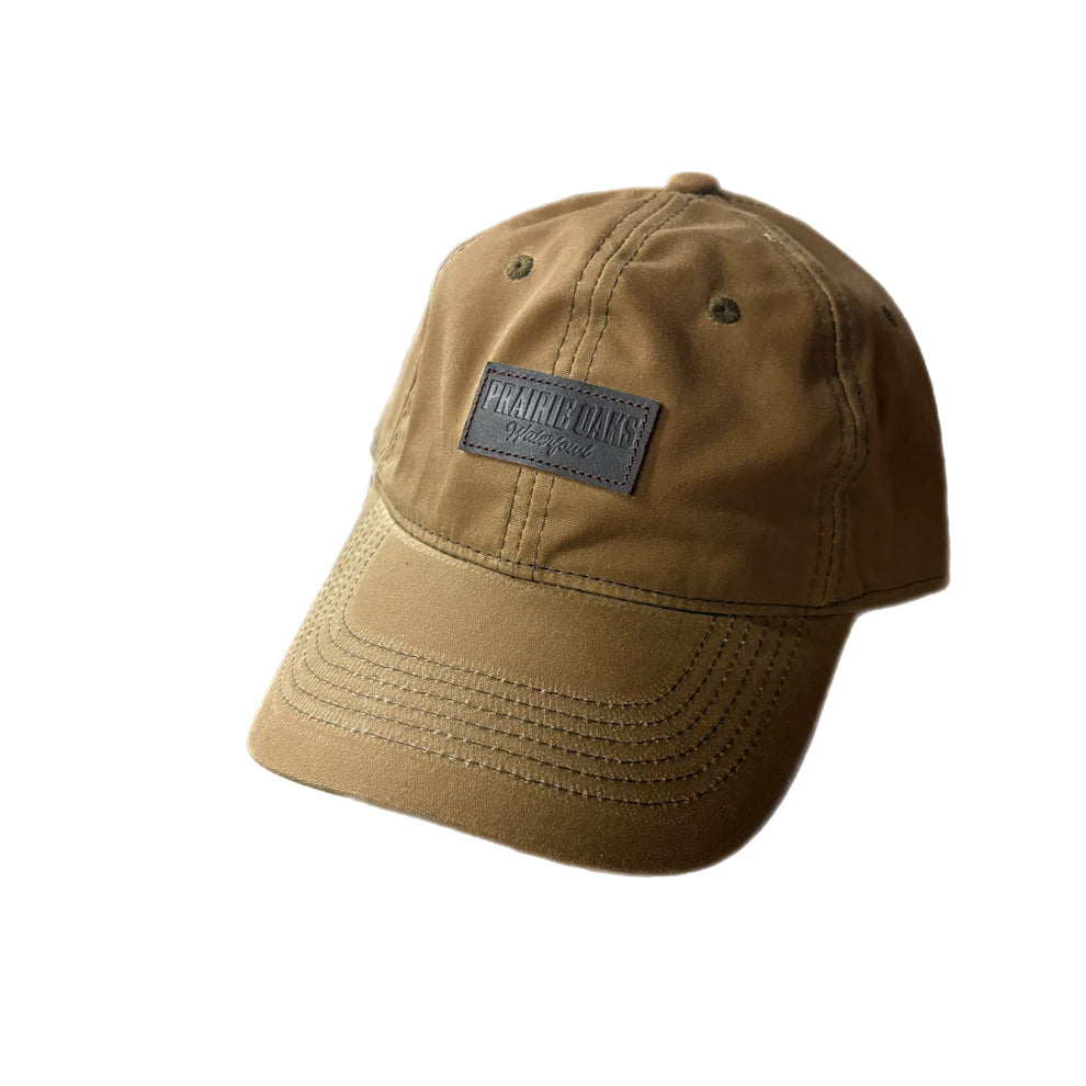 Waxed Leather Patch Hat
