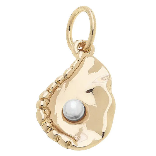 Pearl Oyster Charm