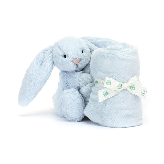 Bashful Bunny Soother | Baby Blue