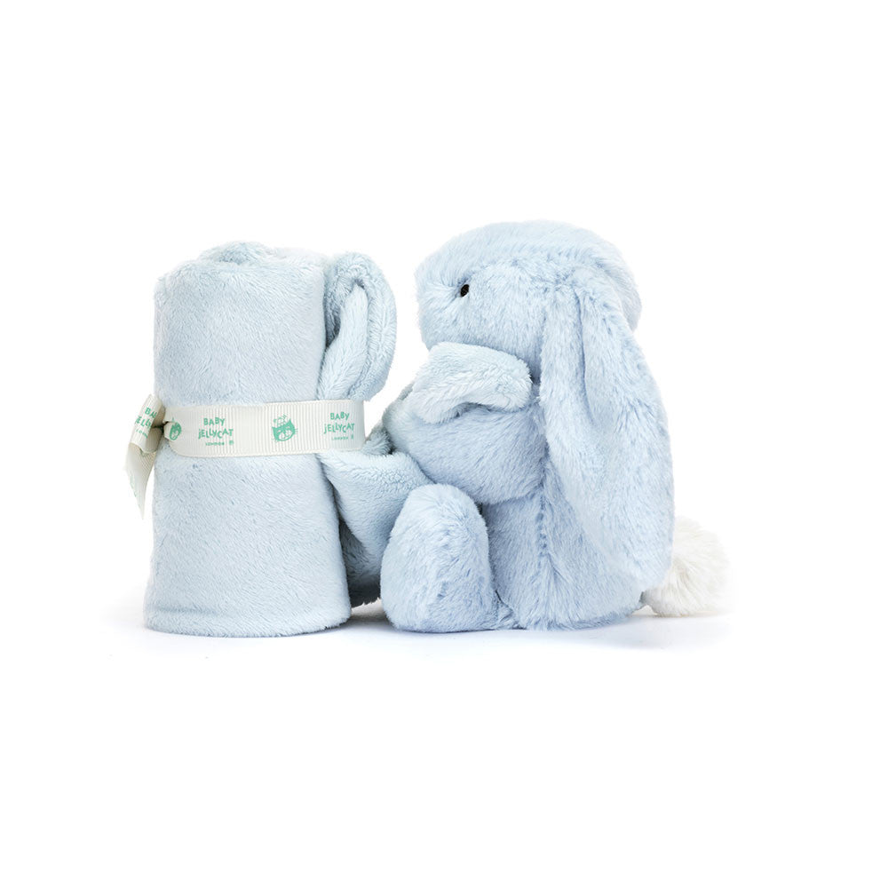 Bashful Bunny Soother | Baby Blue