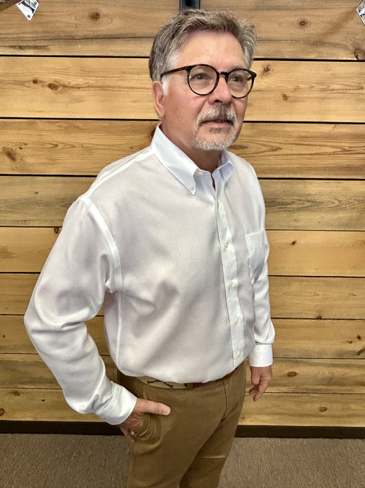 Clean Line Long Sleeve Button Down