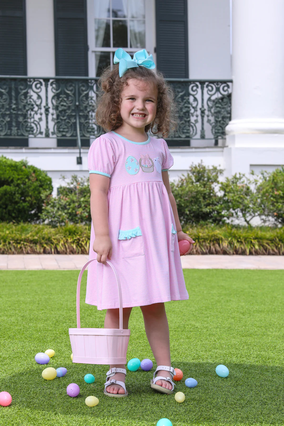 Bunnies & Baskets Dress | Trotter Street