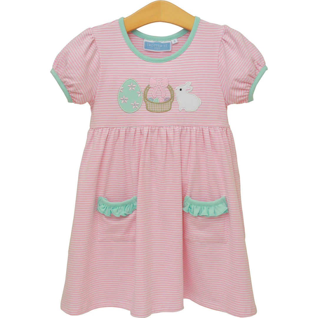 Bunnies & Baskets Dress | Trotter Street
